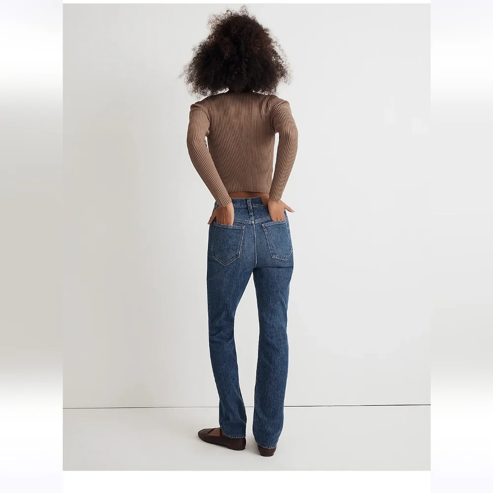 Madwell Perfect Vintage Jean in Decatur Wash size 30 tall - Picture 4 of 9